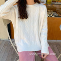 Sweaters Crop For Women Warm Knitted Sexy Sweater